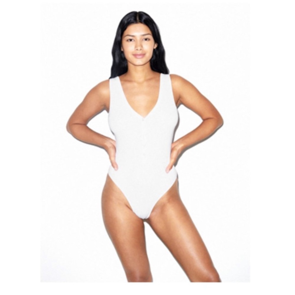 Size Small American Apparel  Botton Front Bodysuit